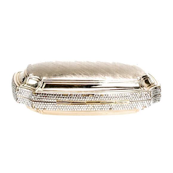 Judith Leiber Convertible Minaudière with Gemstone/Crystal Trim and Accessories - Picture 11 of 12